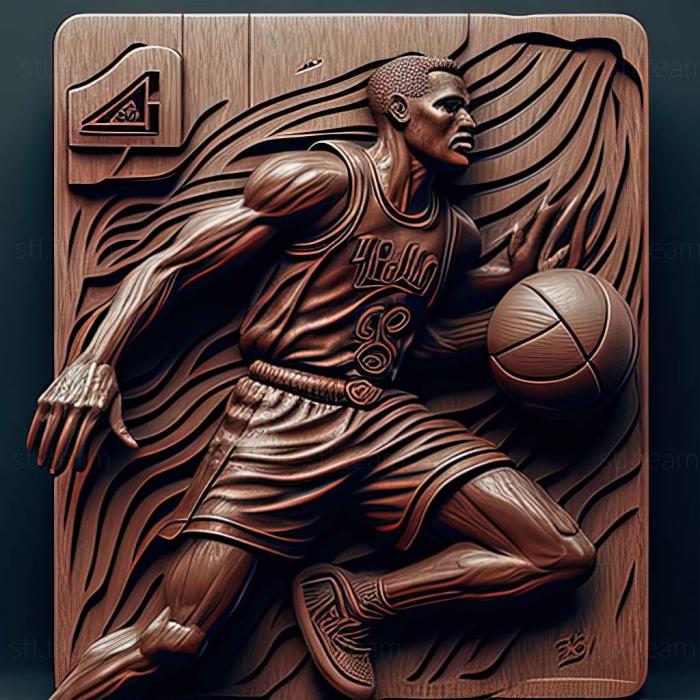3D модель Игра НБА 2К21 (STL)